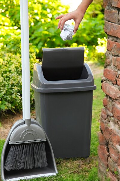 biedda Cafe Otel Çöp Kovası Atık Kutusu Banyo Mutfak Çöp Kovası 50 Litre Fant...