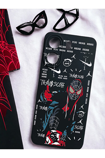 Kılıforyum حافظة إطلاق لهاتف Xiaomi Redmi 13C مع طباعة مخملية داخل الحافظة