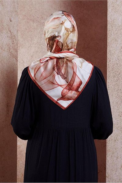 Alvina ALVINA PATTERNED SCARF - 8431 MODEL