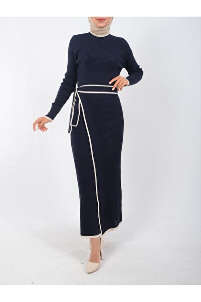 Modamorfo Αλλεργικό πλεκτό φόρεμα με φούστα στο πλάι