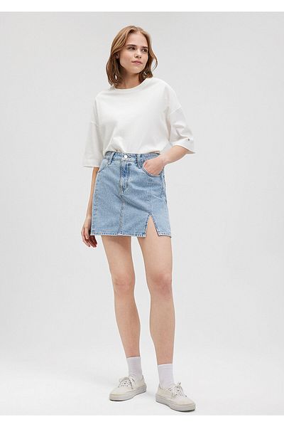 Mavi Talia All Blue Light Jeans Fustă -1310184-82806