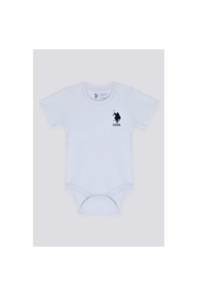 U.S. Polo Assn. U.S. Polo Assn Inner Peace Gray Baby Bodysuit