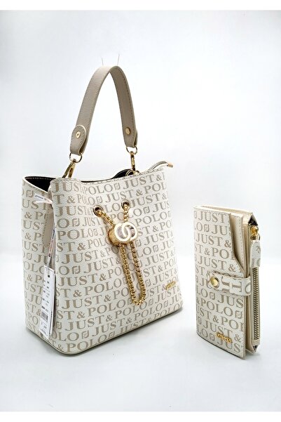 çantamgelsin Just Polo Women's 3 Compartment Bag Wallet Set