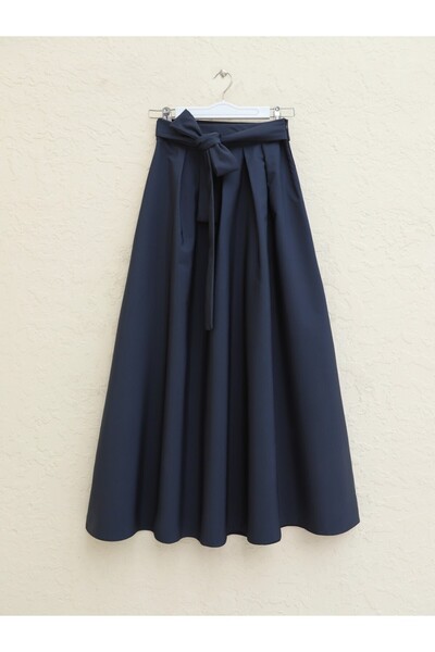 Modamorfo Redős Bondit szoknya - fűzős derék - sötétkék