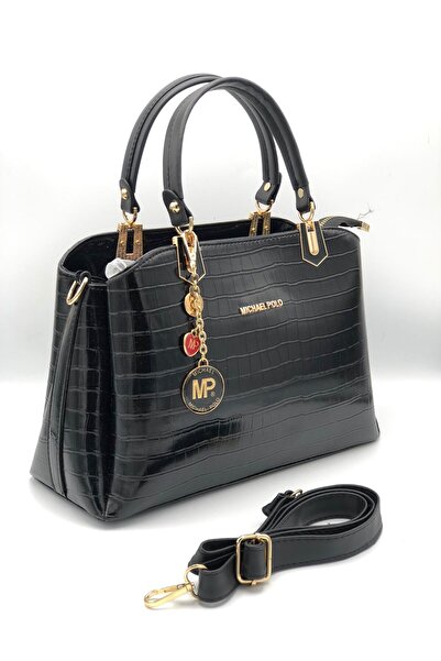 mıchael polo حقيبة يد وكتف نسائية 3 أقسام