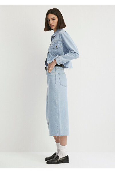 Mavi Marin Blue Premium Ice Blue Jean szoknya1310371-86786