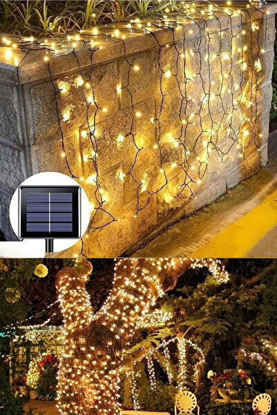 ylmazgroup Solar Ledli Bahçe Balkon Işığı Ağaç Süsleme Pil Fiş Gerektirmeyen ...