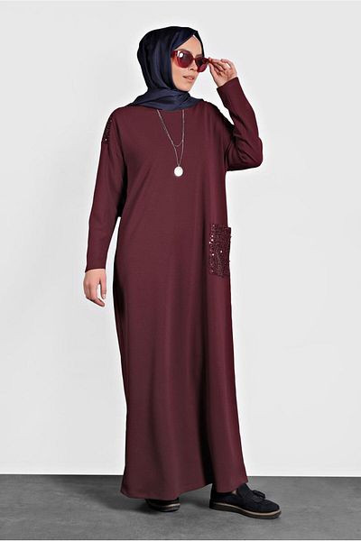 Alvina Pullu Wide Cut Dress 20018