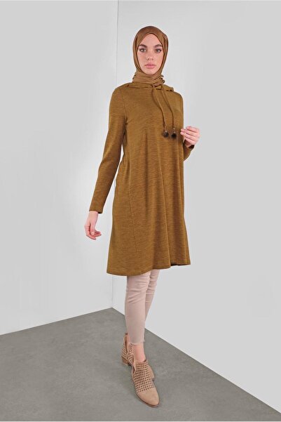 Alvina με κουκούλα ΠΛΕΚΤΟ ΦΟΡΜΑ ΜΕ ΚΟΡΔΟΝΙΑ 41303