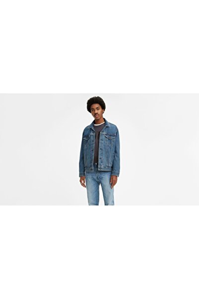 Levi's The Trucker Jacket Med Stonewash Indigo Erkek Trucker