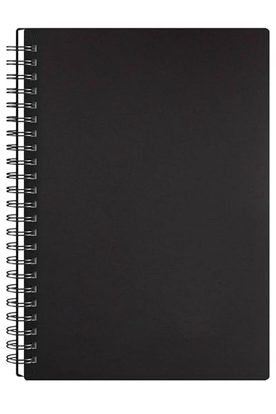 Enine Boyuna Eğitim Black Sheet Memory Book Hard Cover Photo Album Book 70 Sheets Gramaged Paper
