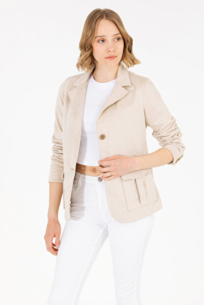 U.S. Polo Assn. سترة جلدية إكرو المرأة 50269000 -690