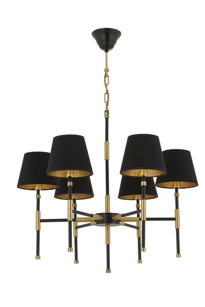 Avonni Siyah Boyalı Modern Avize AVONNI AV-66110-6BSY