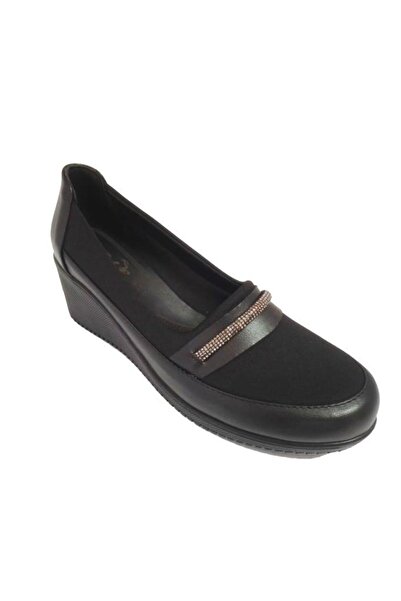 Sedef Sdf 610-24 Deri Fashion Anatomik Kadın Babet