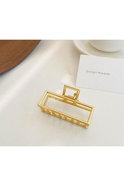 So Much Accesories So-much Women's Gold Latch Metal Buckle Rectangular Shape-2