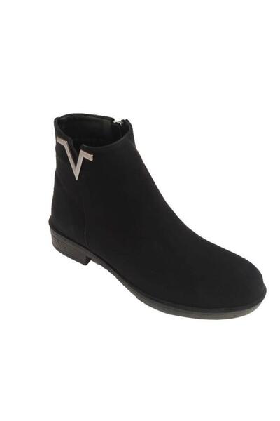 Sedef Sdf 160-24 Δερμάτινες γυναικείες μπότες μόδας με φερμουάρ Thermo