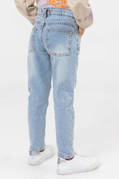 DMB BOYS & GIRLS Girl's Jeans - Adjustable Waist Mom Fit Jeans