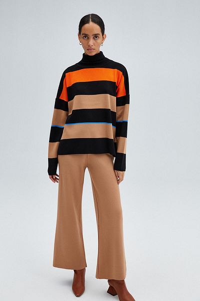 Touché Privé Striped Knitwear Tunic