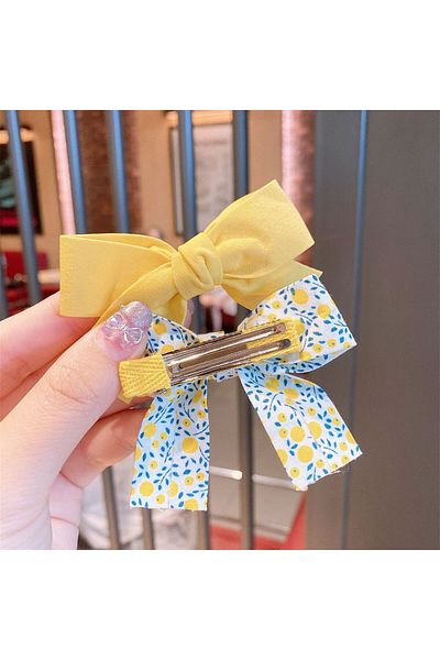 So Much Accesories So-much Women's and Children's 2-Piece Combination Bow Collar Buckle Set 7 Cm.-2
