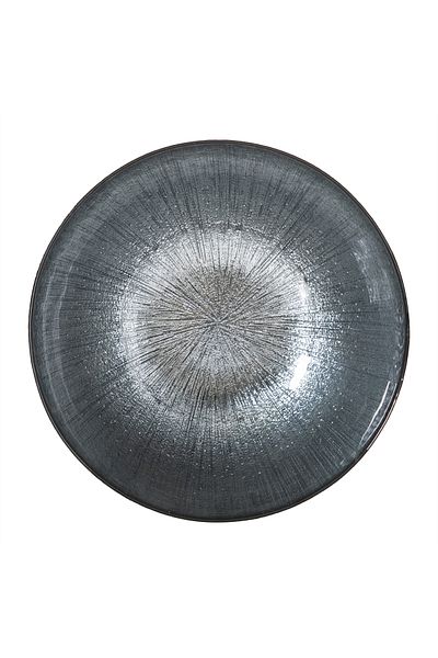 Mudo Concept Silver Deep Decorative Bowl 28 cm