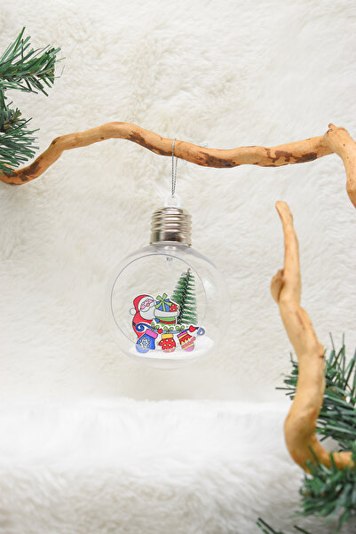 Waldern Yılbaşı Ağaç Santa Claus Işıklı Ampul Süs
