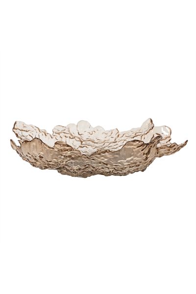 Mudo Concept Glaze Bronze Decorative Bowl 40cm