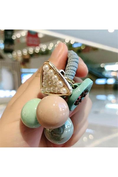 So Much Accesories إبزيم مطاطي من So-Much Trend\سوار نعناعي