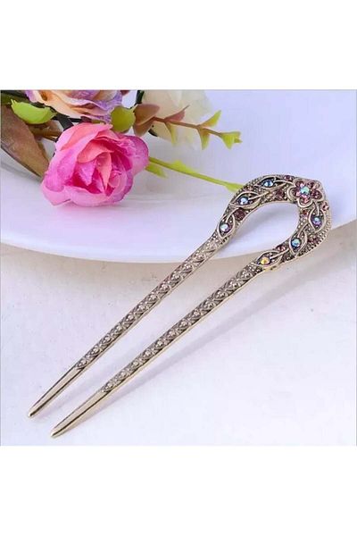 So Much Accesories So-much Vintage الأولمقبض معدني مزين بالأحجار - 8