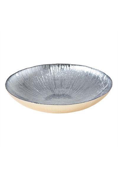 Mudo Concept Silver Decorative Bowl 30 cm