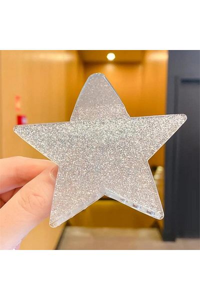 So Much Accesories Gray Starry So Much Glitter Large Size Buckle