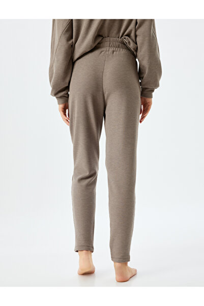 Koton Cepli Slim Fit Fitilli Örme Pijama Altı