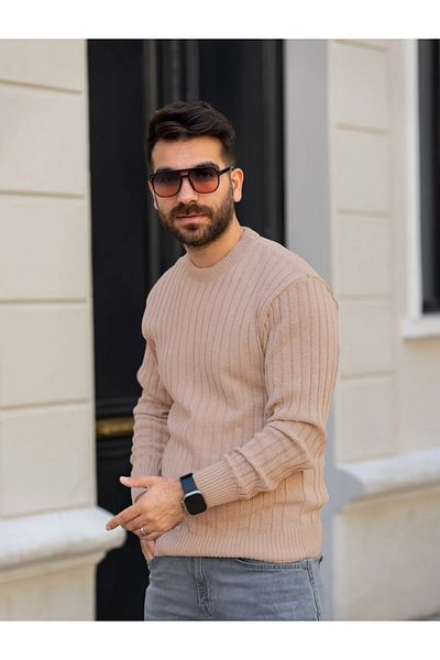 mayastyle Πλεκτό ανδρικό πουλόβερ