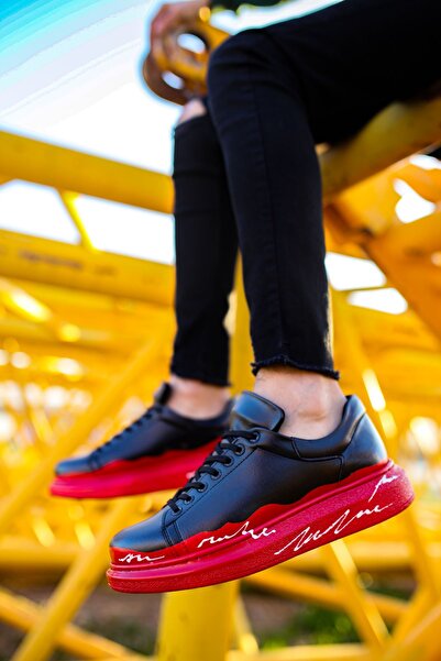 Chekich CH254 CST Pittura Erkek Ayakkabı 479 KIRMIZI / BEYAZ TABAN