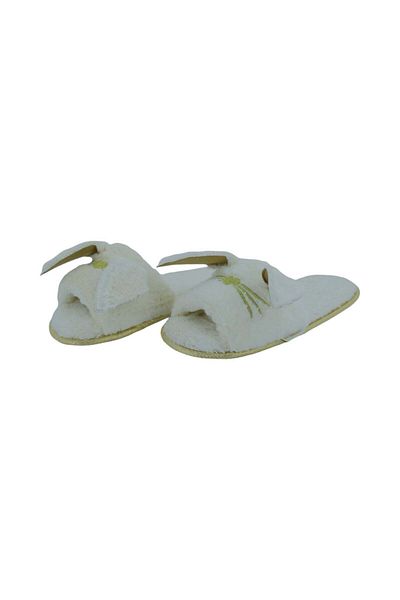 Chirpy Tiny - Cat Figured Ear Patterned Women's Slippers