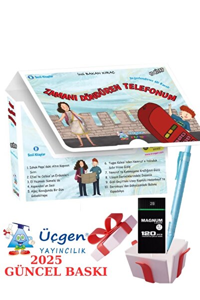 Üçgen Yayıncılık Üçgen Çocuk Zamanı Döndüren Telefonum (10 Kitap) + Faber Eği...