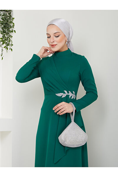 stillbiziz GLS001 Μοντέλο βραδινό φόρεμα με μανίκια