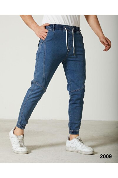 Enjoy BEL LASTİKLİ  PAÇA LASTİKLİ CEP DETAYLI JEANS