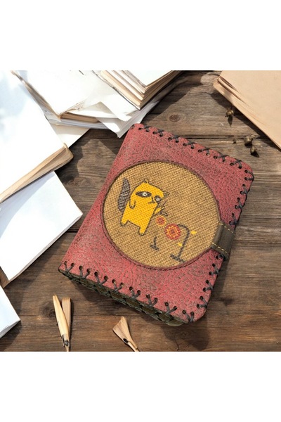 Şaşıkedi Otantik Tasarım Para Cüzdanı Rakun Desenli Hediye