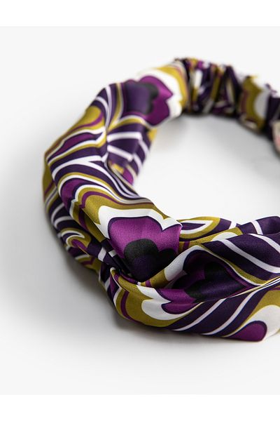 Koton Floral Satin Hair Band - Melis Ağazat X