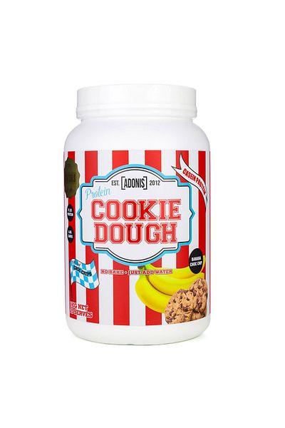 Adonis Gear Adonis Protein Cookie Dough, Banana Choc Chip, 1 kg
