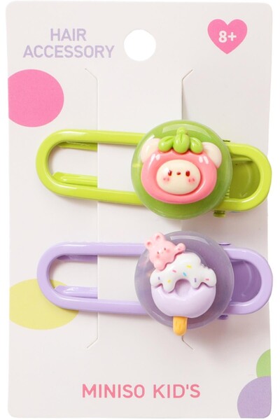 Miniso Hayvan Figürlü Pens Toka Seti (2 adet)