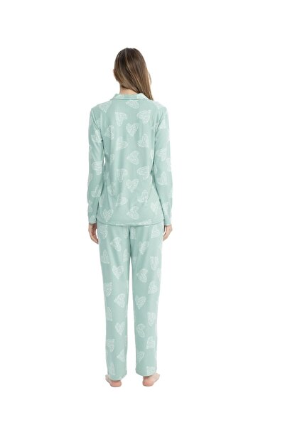 U.S. Polo Assn. Women's Mint Length Pajama Set