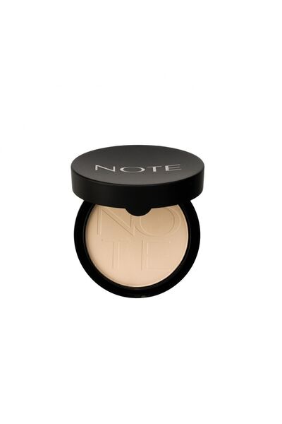 NOTE Luminous Silk Compact Powder Mat Bitişli Toz Pudra - 01 Beige