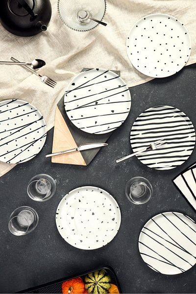Porland Sidereal 6-Person Cake Set - 20cm, 6 Pieces, 04ppo000401