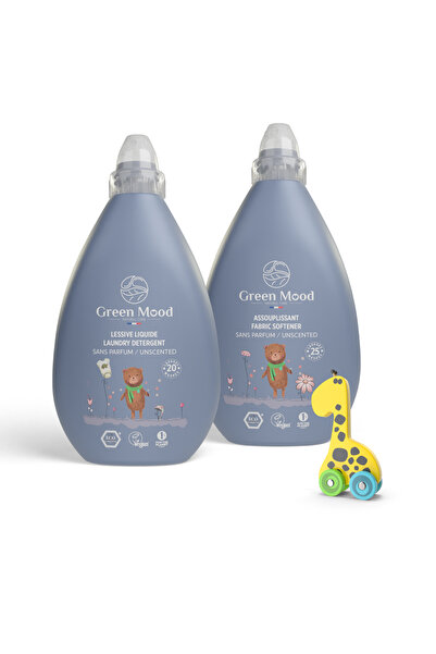 Green Mood 2'li Bebek Çamaşır Seti (Çamaşır Deterjanı & Yumuşatıcı)