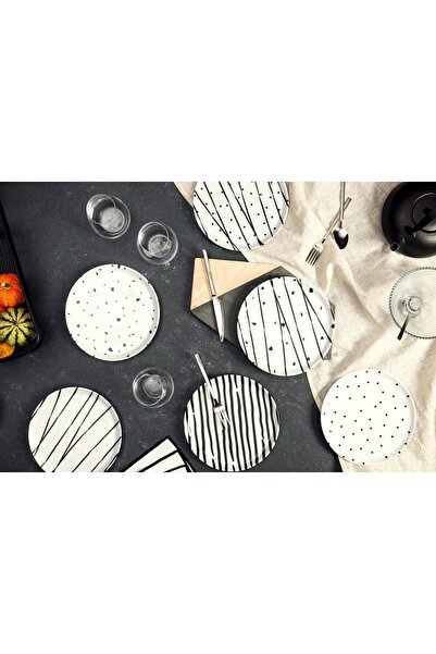 Porland Sidereal 6 Kişilik Pasta Takımı 20cm 6 Parça 04ppo000401