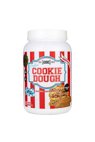 Adonis Gear Adonis Protein Cookie Dough, Caramelised Cookie, 1 kg