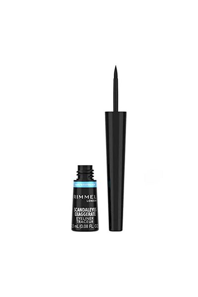 Rimmel Scandaleyes Exaggerate Eyeliner - 003 - Black, 2.5ml