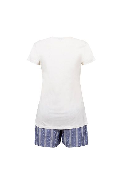 U.S. Polo Assn. BAZA. Polo Assn. Set pantaloni scurți 205 ECRU pentru damă
