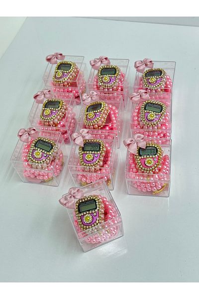 Markapolin Special Gift Box of 10: Stoned Zikrmatik and Pearl Rosary